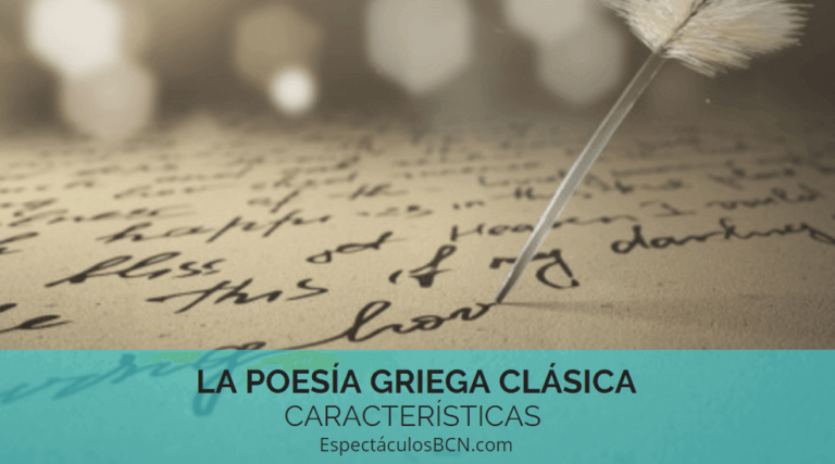 6 características de la poesía griega clásica y autores principales