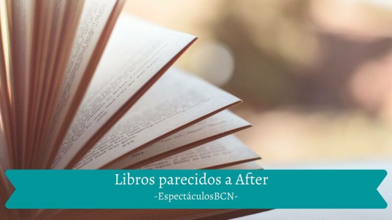 7 libros parecidos a After: amor, juventud y drama