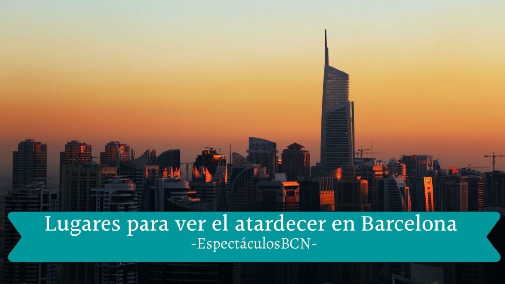 8 mejores lugares para ver el atardecer en Barcelona