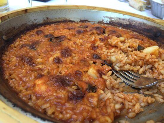 La mejor paella de la Barceloneta