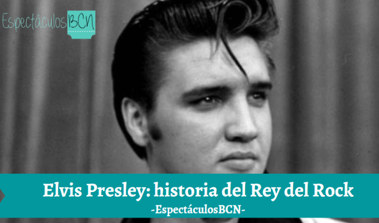 Elvis Presley: historia del Rey del Rock (blanco)