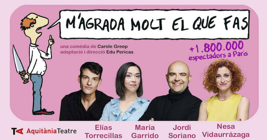 Crítica: M'agrada molt el que fas - Teatre Aquitània