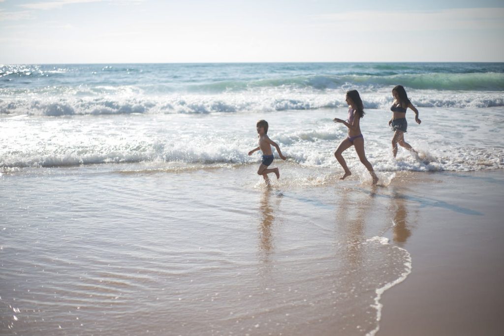 Playas poco profundas cerca de Barcelona