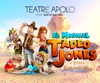 tadeo jones la tabla esmeralda el musical 0 330x275